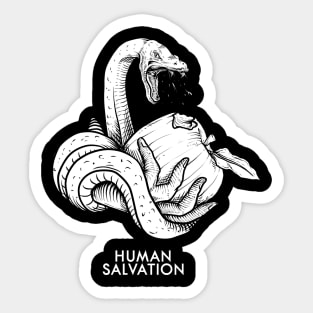 Human Salvation Sticker